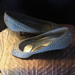 Silver Heel great for evening wear.